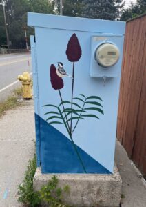 Lauren Palmer-Merrill - side2 of transformer box 2022