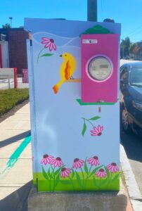 Jill Strait - side of transformer box 2022